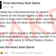 Hoax apology posted to Facebook yesterday by a fake account purporting to be Press Secretary Sean Spicer (Screenshot via Twitter/Facebook)